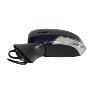 Toyota Prius Plus 2011-2020 Complete Passenger Side Mirror Blue (UK Model)