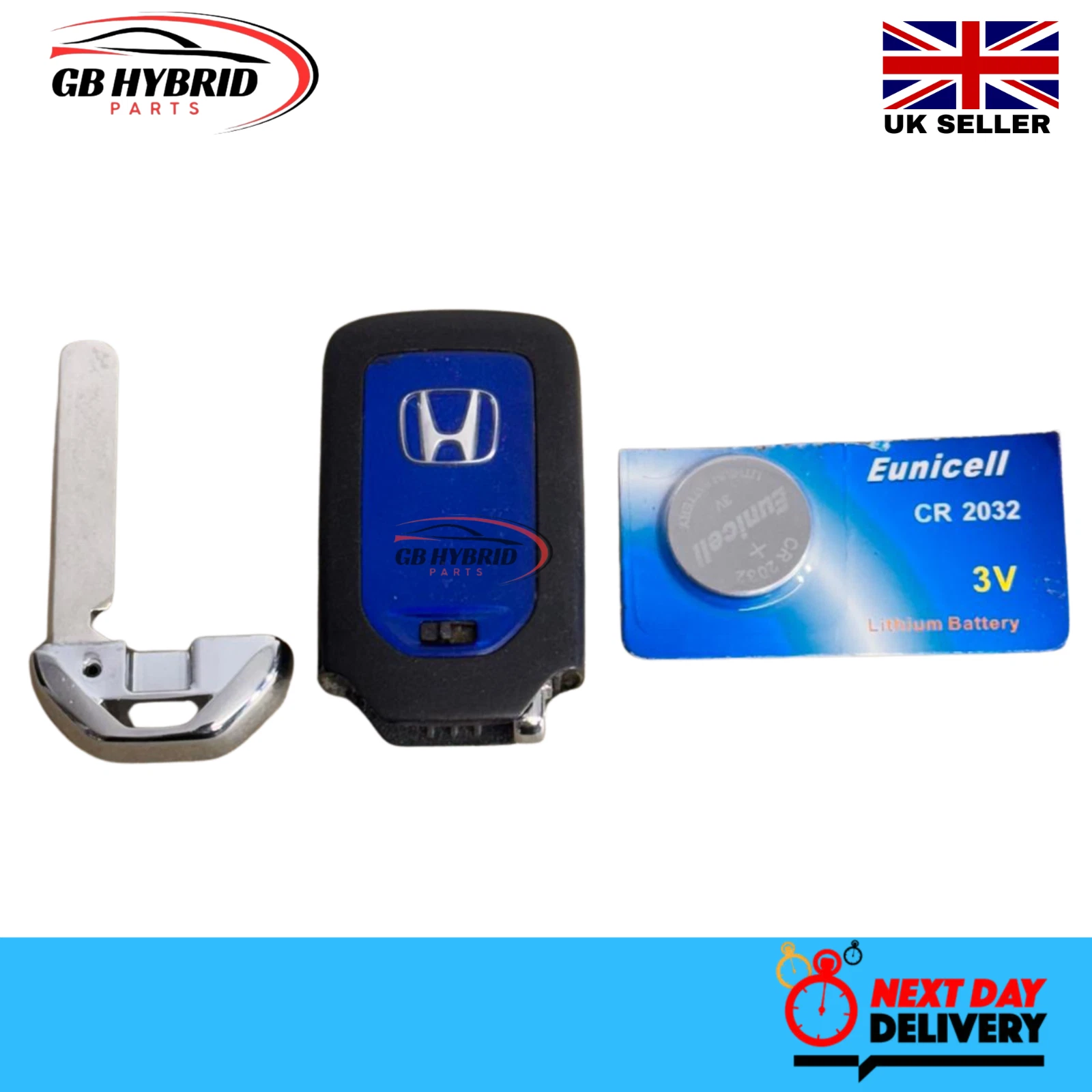 Honda Fit 2014-2017 Hybrid Remote Key Complete Unlocked - Image 4