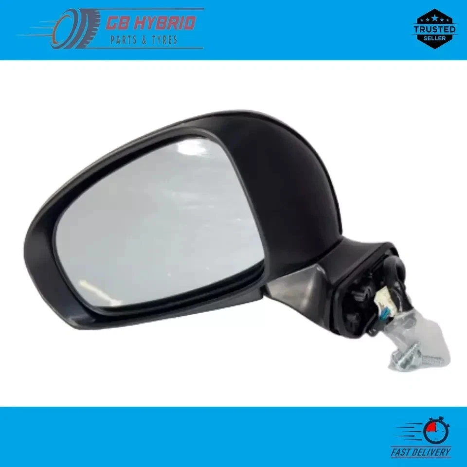 New Toyota Prius Plus 2011-2022 Passenger Side Mirror Black (Import Model) - Image 2