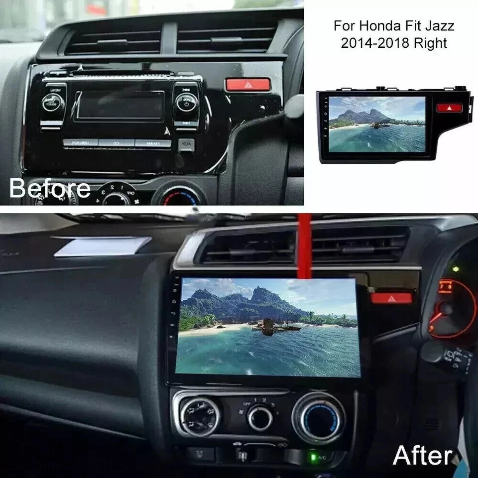 Android Carplay Honda Jazz 2015 - 2020 Car Stereo Radio GPS Sat 4+64GB - Image 13