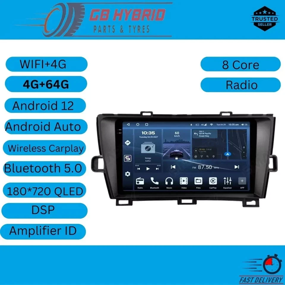 Android Carplay Honda Jazz 2015 - 2020 Car Stereo Radio GPS Sat 4+64GB - Image 4