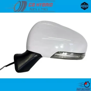 Genuine Toyota Prius 2012- 2015 Passenger Side Mirror White Auto Fold (UK MODEL)