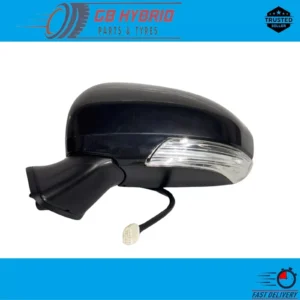 Genuine Toyota Prius 2009- 2015 Passenger Side Mirror Black (IMPORT ONLY)