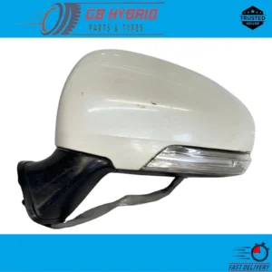 Genuine Toyota Prius 2009- 2015 Passenger Side Mirror Pearl White (IMPORT ONLY)
