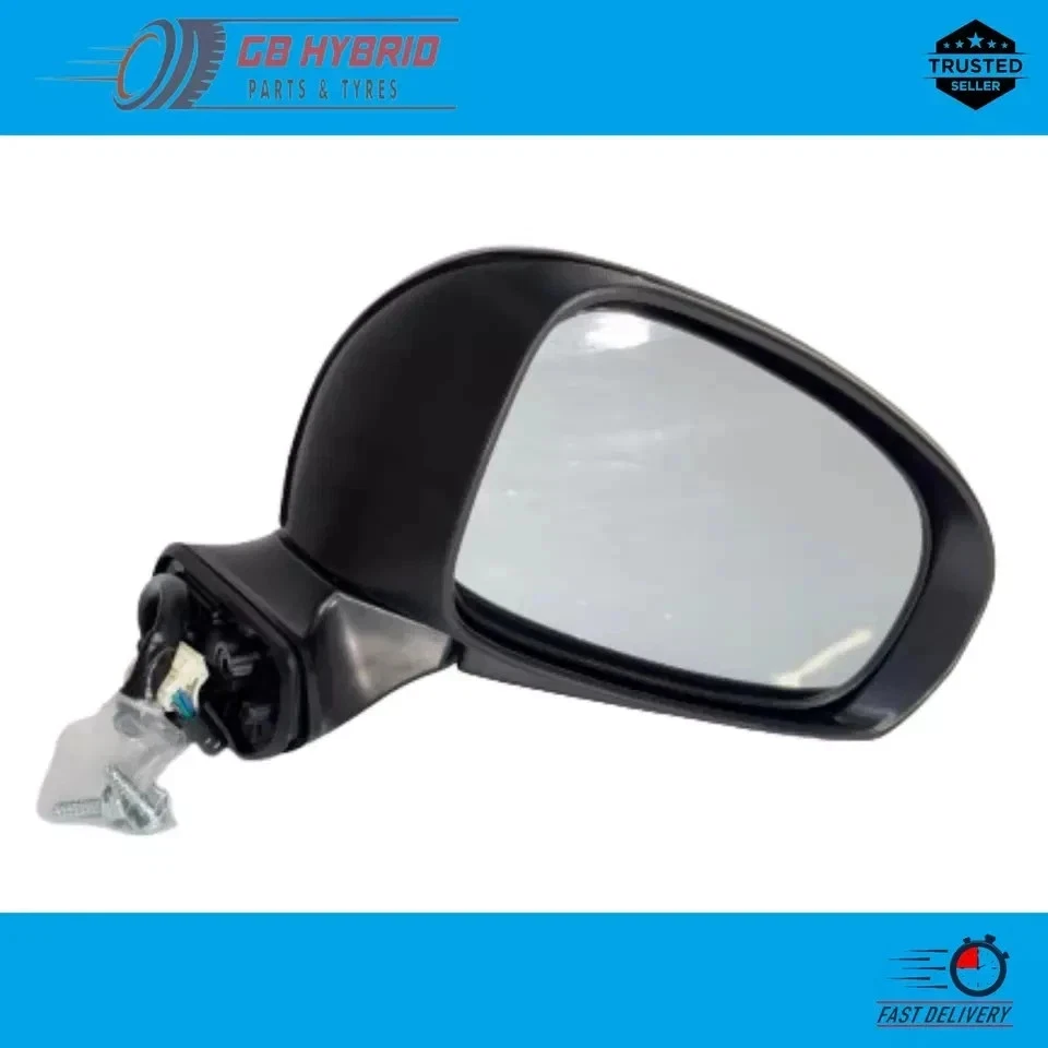 New Toyota Prius Plus 2011-2022 Driver Side Mirror Black (Import Model) - Image 4