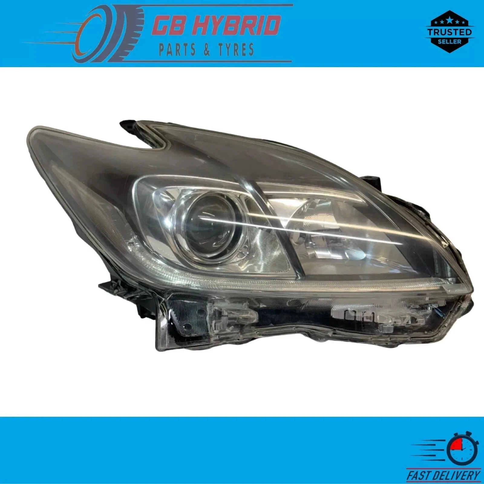 Genuine Toyota Prius 2012-2015 Front Driver Headlight Xenon Import Only