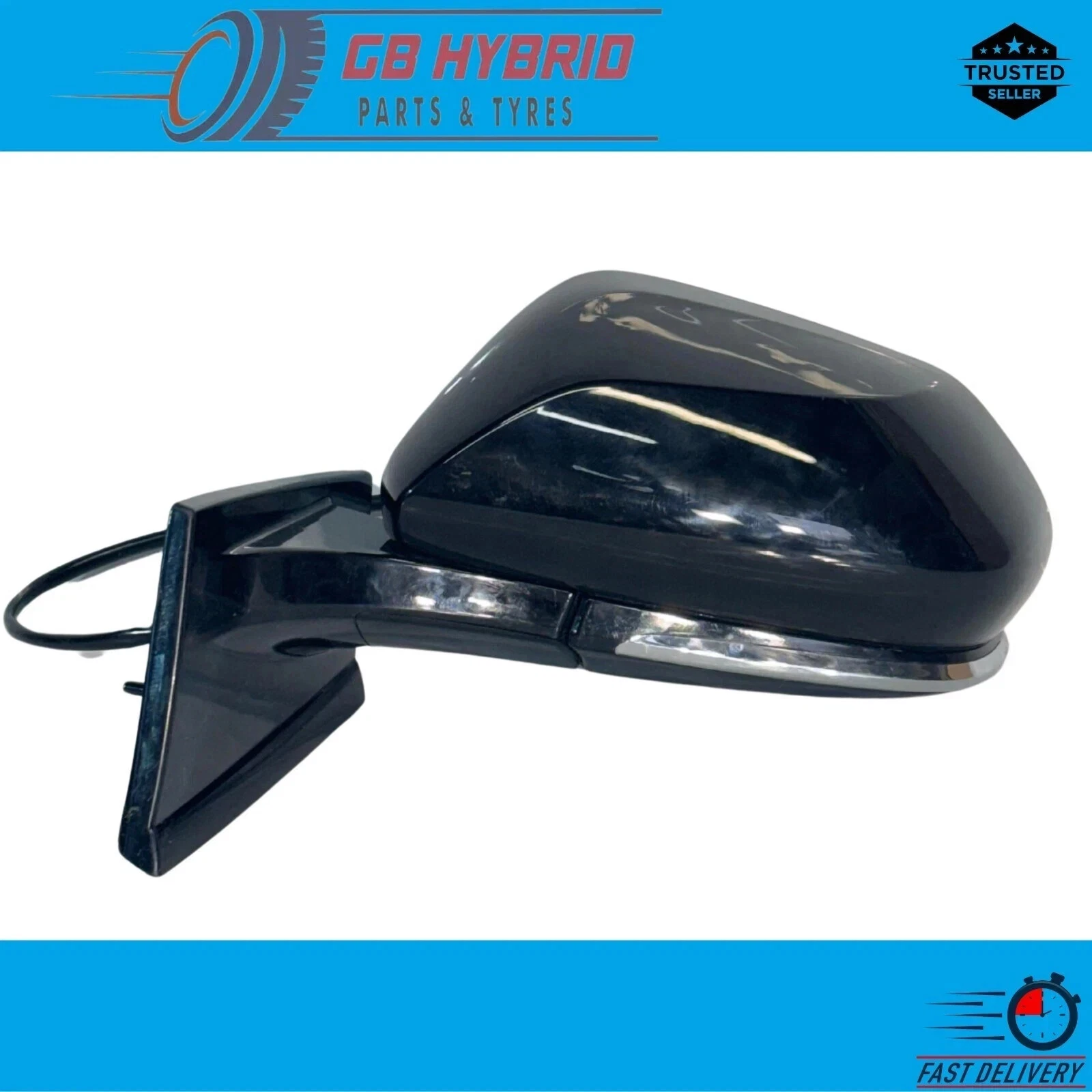 Genuine Toyota Prius PHV2016-2022 Passenger Side Mirror Black