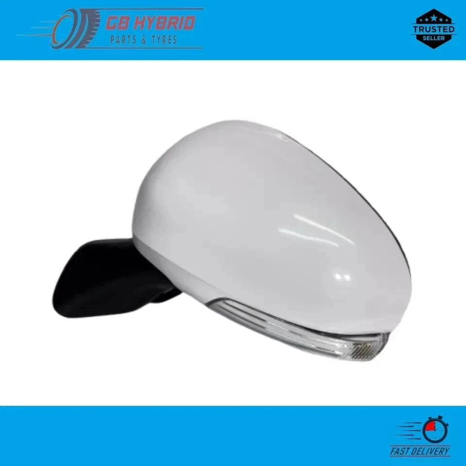 New Toyota Prius Plus 2011-2022 Passenger Side Mirror White (Import Model) - Image 2