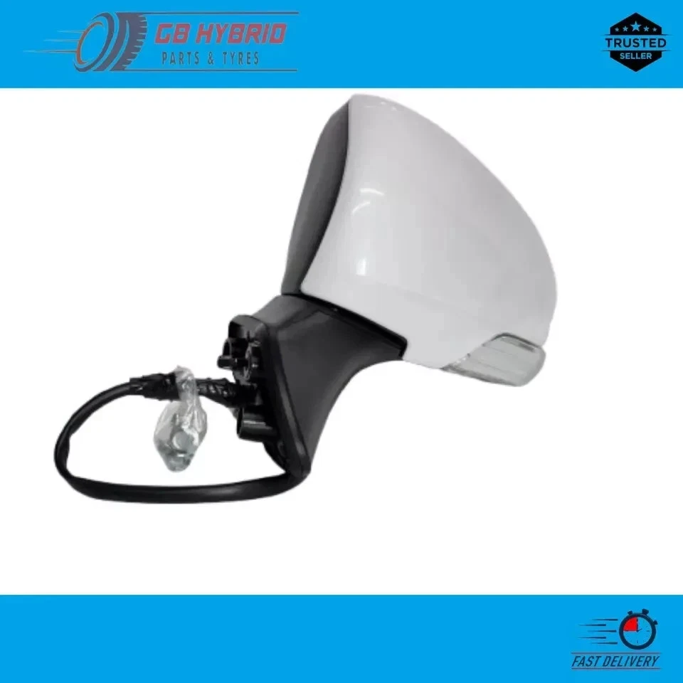 New Toyota Prius Plus 2011-2022 Passenger Side Mirror White (Import Model) - Image 6