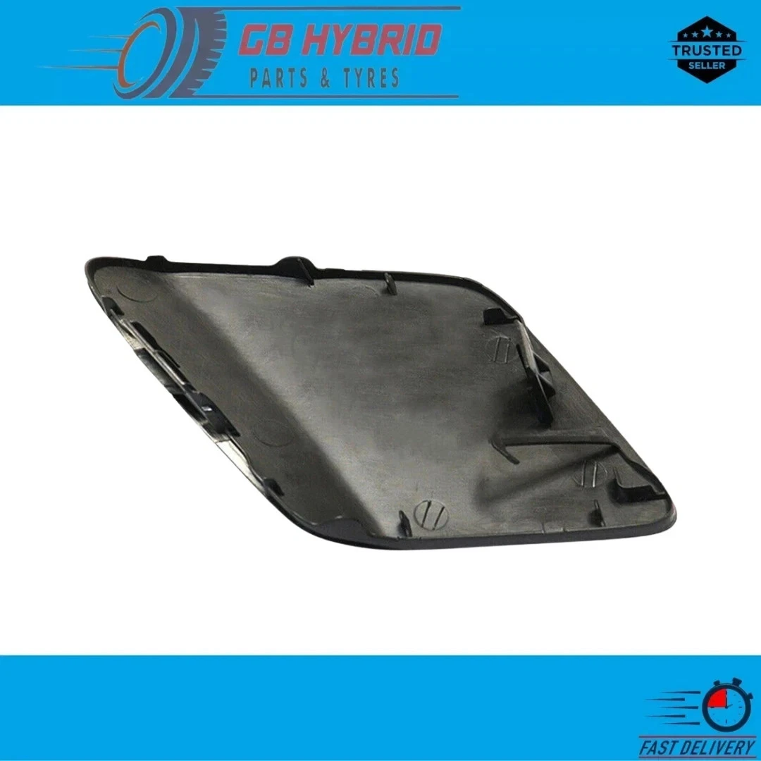 Toyota Prius 2016–2018 Front Bumper Tow Hook Eye Cap Covers Pair – Black - Image 4