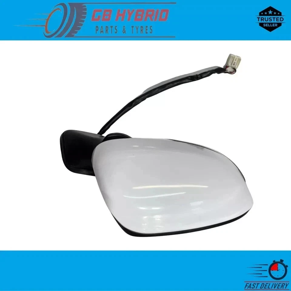 Genuine Toyota Prius 2009- 2015 Driver Side Mirror White (IMPORT ONLY) - Image 3