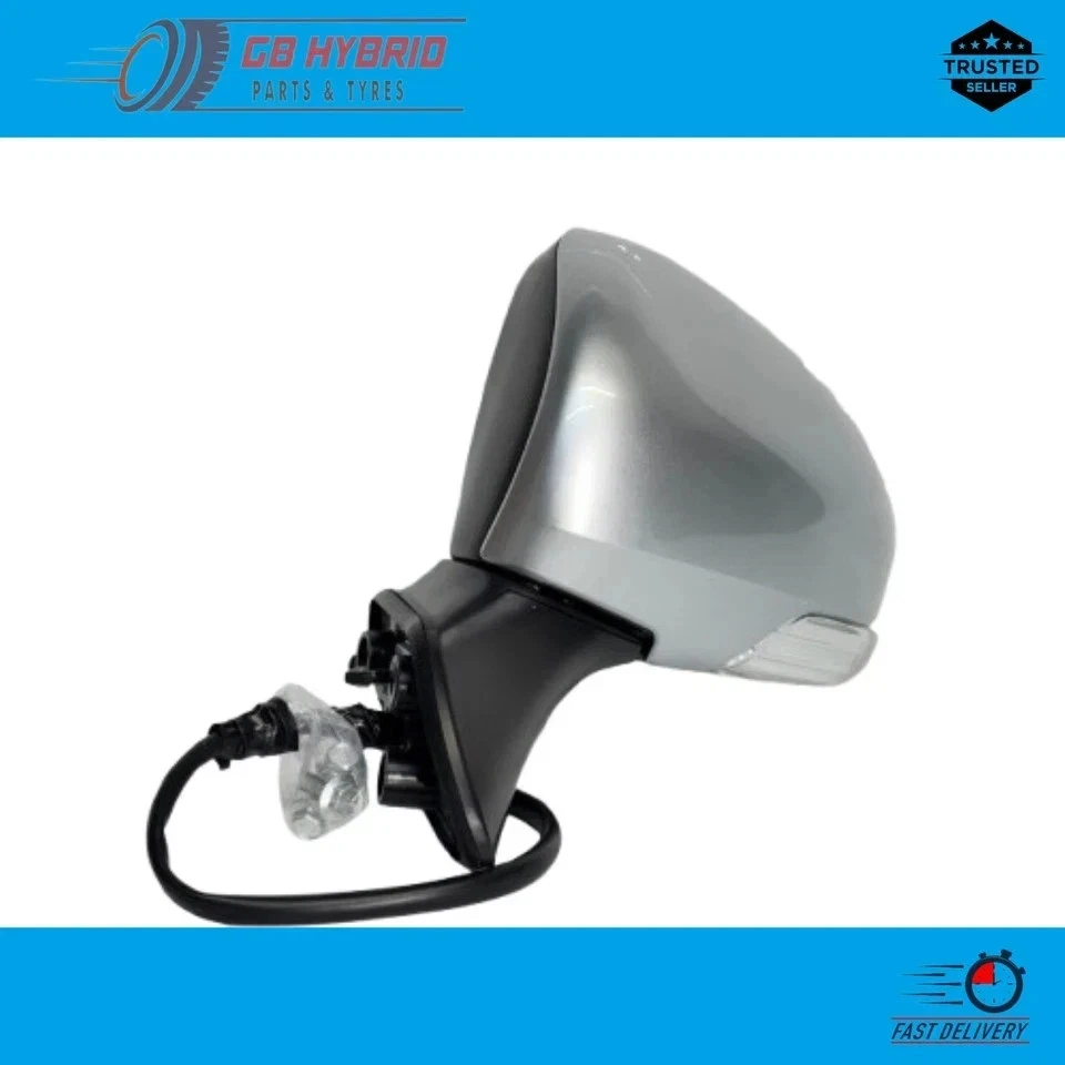 New Toyota Prius Plus 2011-2022 Passenger Side Mirror Silver (UK Model) - Image 6