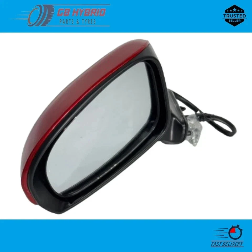 New Toyota Prius Plus 2011-2022 Passenger Side Mirror Red (UK Model) - Image 3
