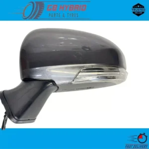 Genuine Toyota Prius 2012- 2015 Passenger Side Mirror Grey Auto Fold (UK MODEL)