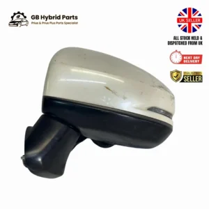Honda Jazz Fit 2014–2020 Passenger Side Wing Mirror – White OEM 76255-T5A-J11
