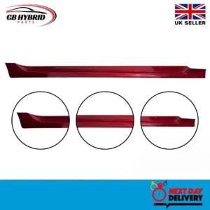 Toyota Prius 2016-2022 Driver Right Side Skirt Red