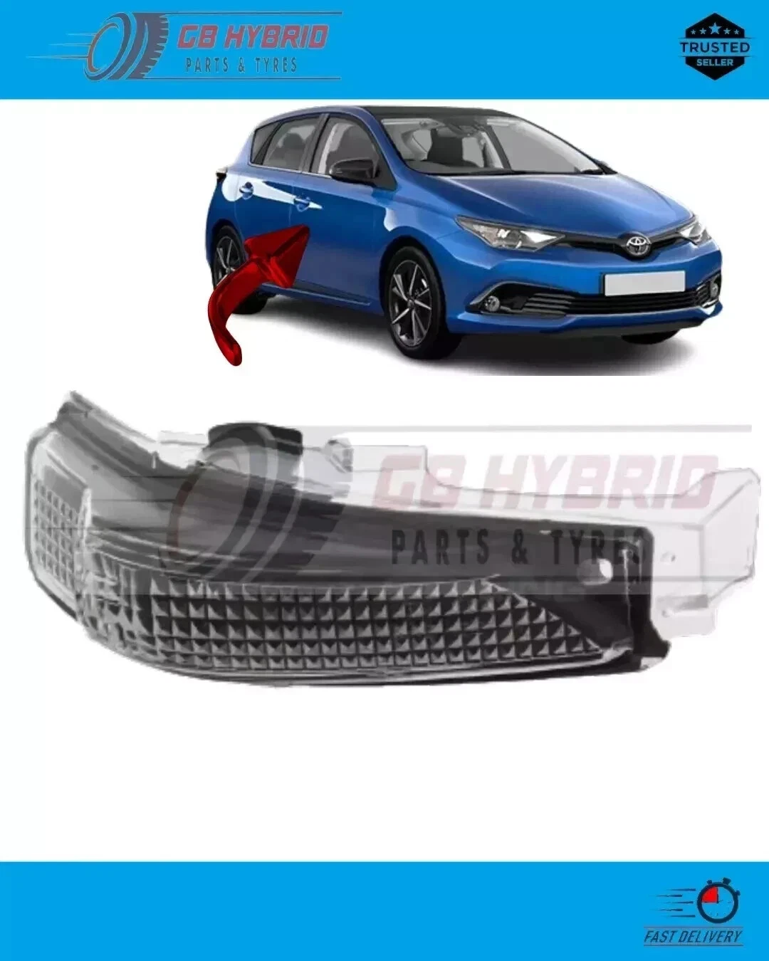 Toyota Auris Estate 2012-2019 Indicator Light Lamp Driver Side