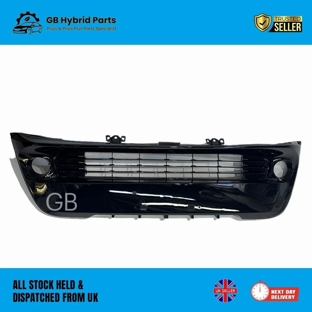 Toyota Prius Plus 2016-2020 New Front Bumper Lower Grill Black - Image 2