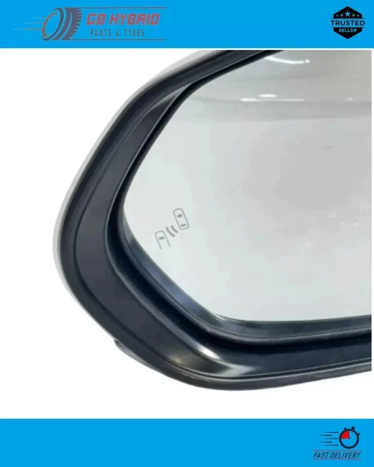 Toyota Prius 2016-2022 Passenger Side Mirror with BSM Grey Electric Fold Heated - Image 4