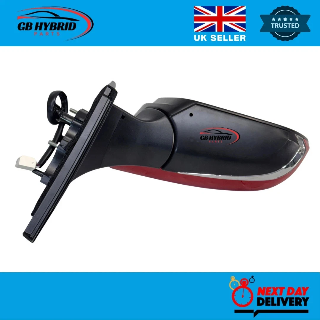 Toyota Prius 2016-2022 Driver Side Mirror Red Electric Heated Auto Fold - Image 8