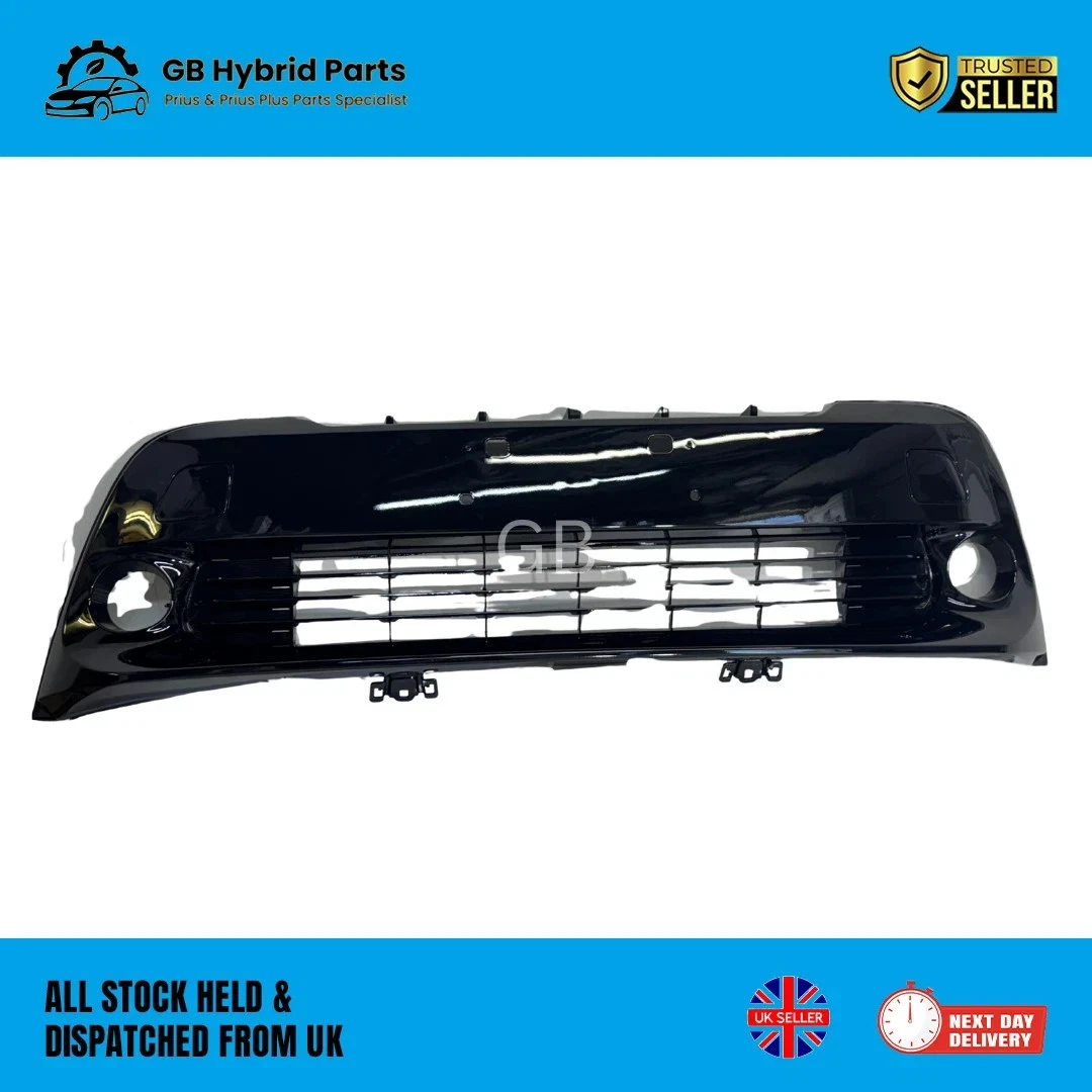 Toyota Prius Plus 2016-2020 New Front Bumper Lower Grill Black - Image 4