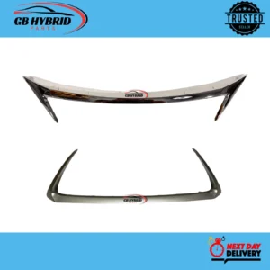 Lexus CT200H 2011-2022 Front Bumper Silver Chrome Trims Upper & Lower