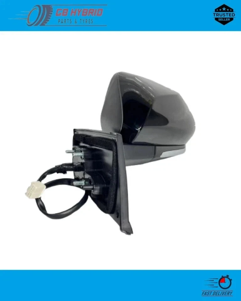 Toyota Prius 2016-2022 Passenger Side Mirror with BSM Black Electric Fold Heated - Image 4