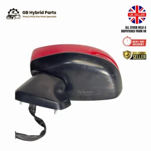Honda Jazz/Fit 2014–2020 Side Mirror Passenger Left Red | OEM Used 76250-T5A-E21
