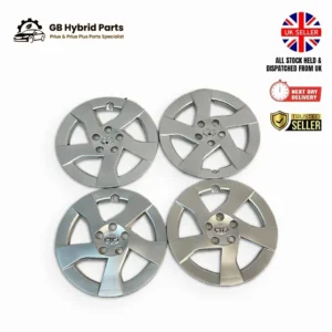 Set of 4 Toyota Prius 2009–2015 Silver Wheel Covers | New