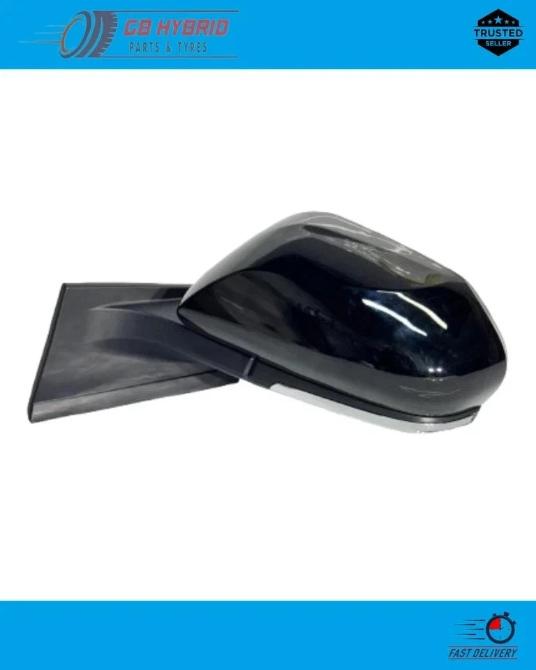 Toyota Prius 2016-2022 Passenger Side Mirror with BSM Black Electric Fold Heated - Image 7