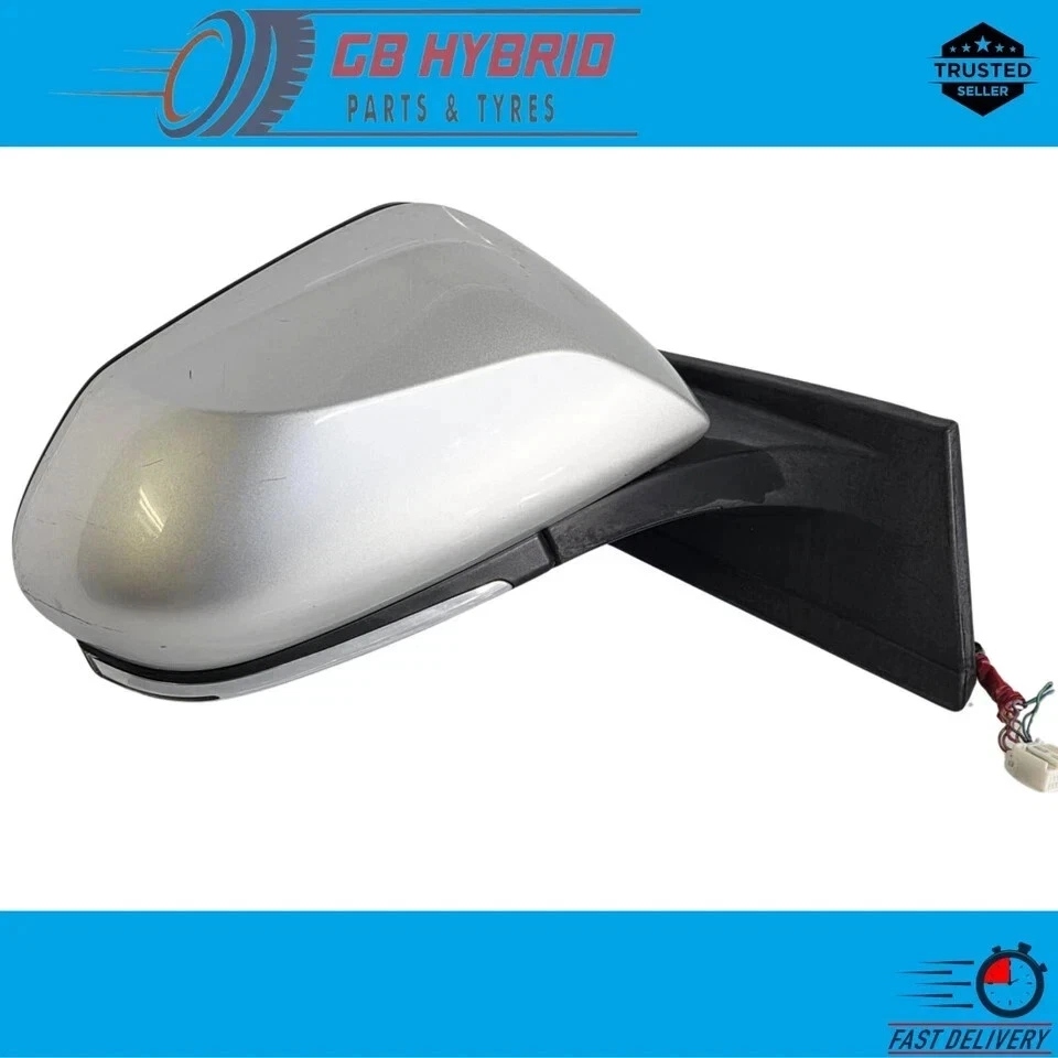 Genuine Toyota Prius 2016-2022 Driver Side Mirror Silver