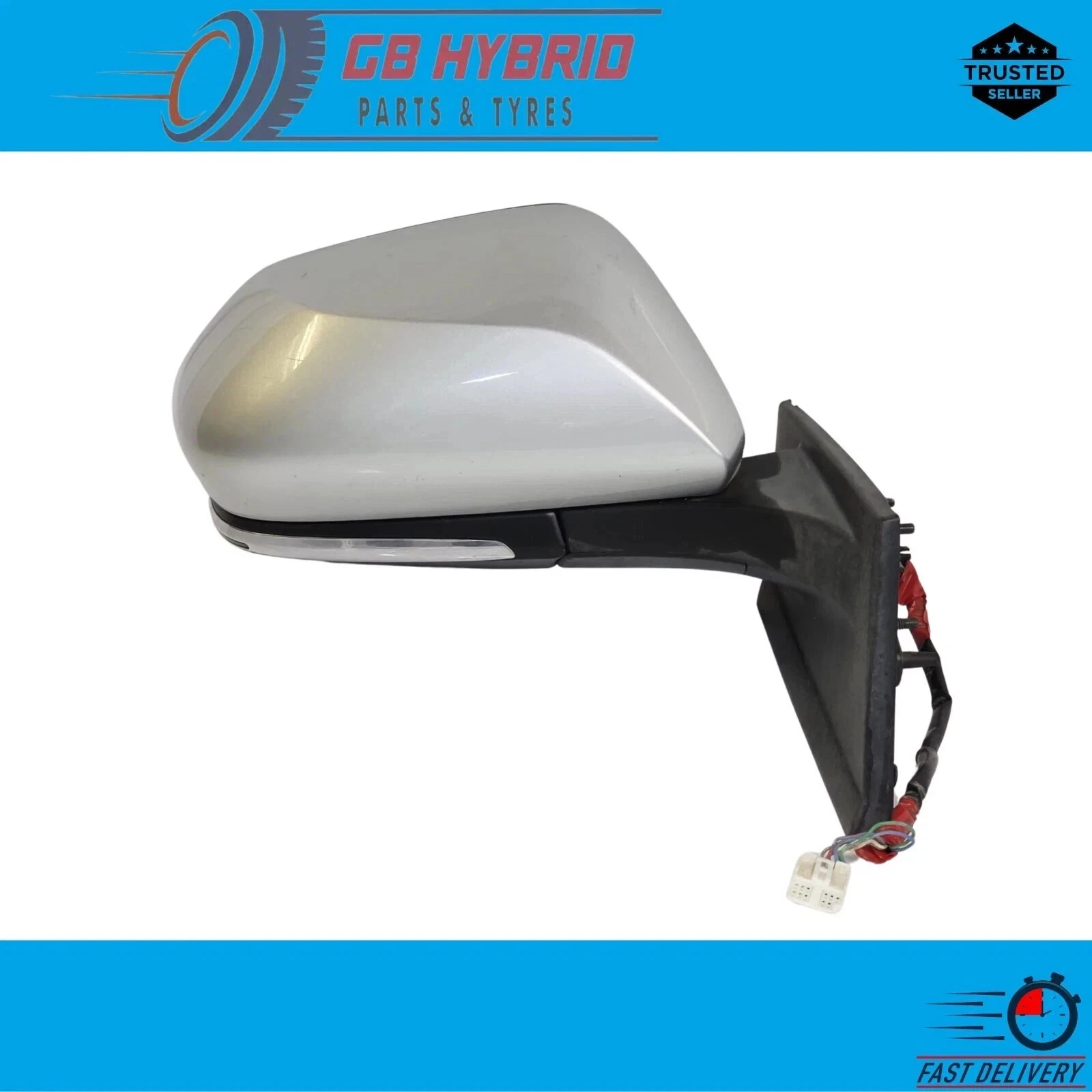 Genuine Toyota Prius 2016-2022 Driver Side Mirror Silver - Image 2