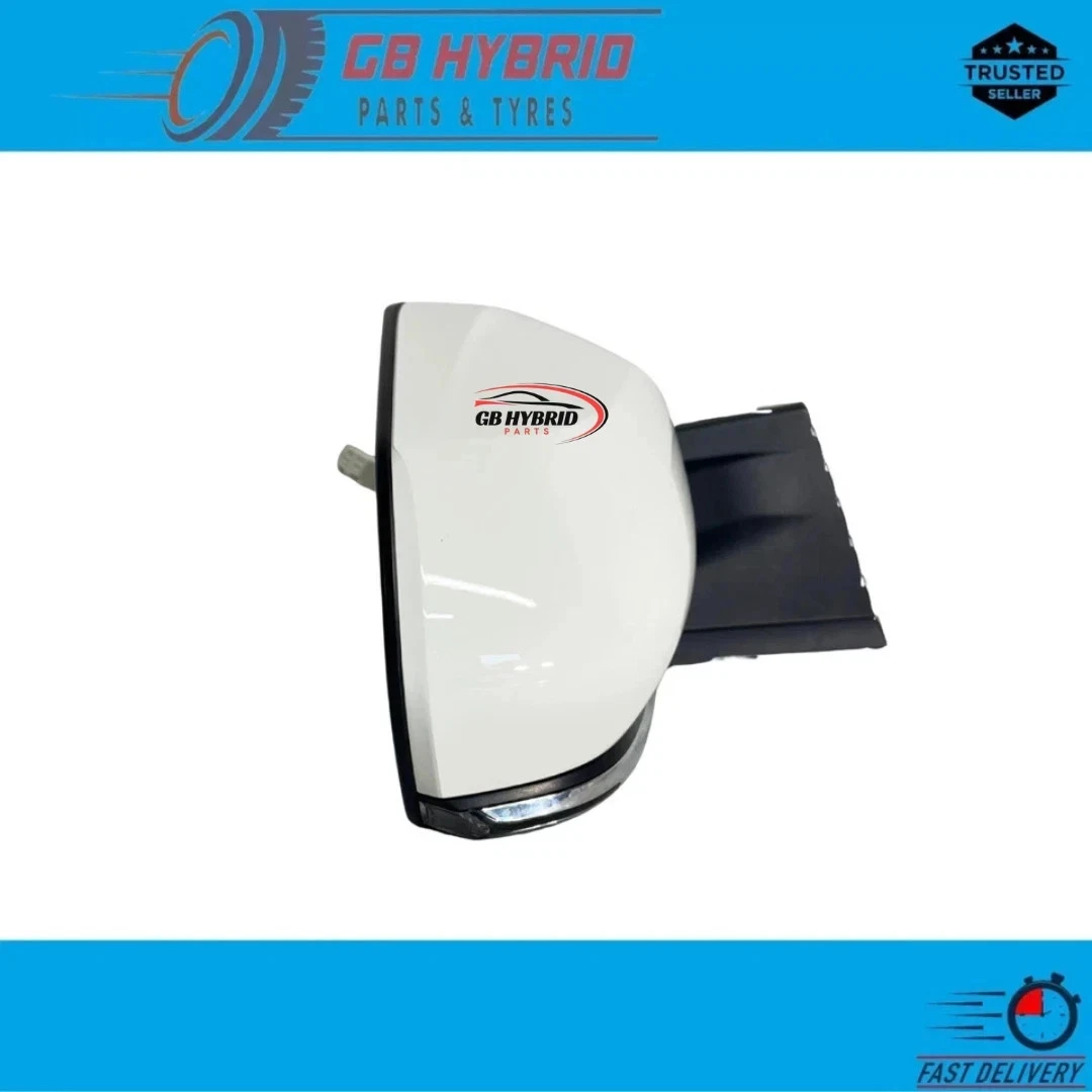 Toyota Prius 2016-2022 Driver Side Mirror White With BSM Electric Auto Fold - Image 2