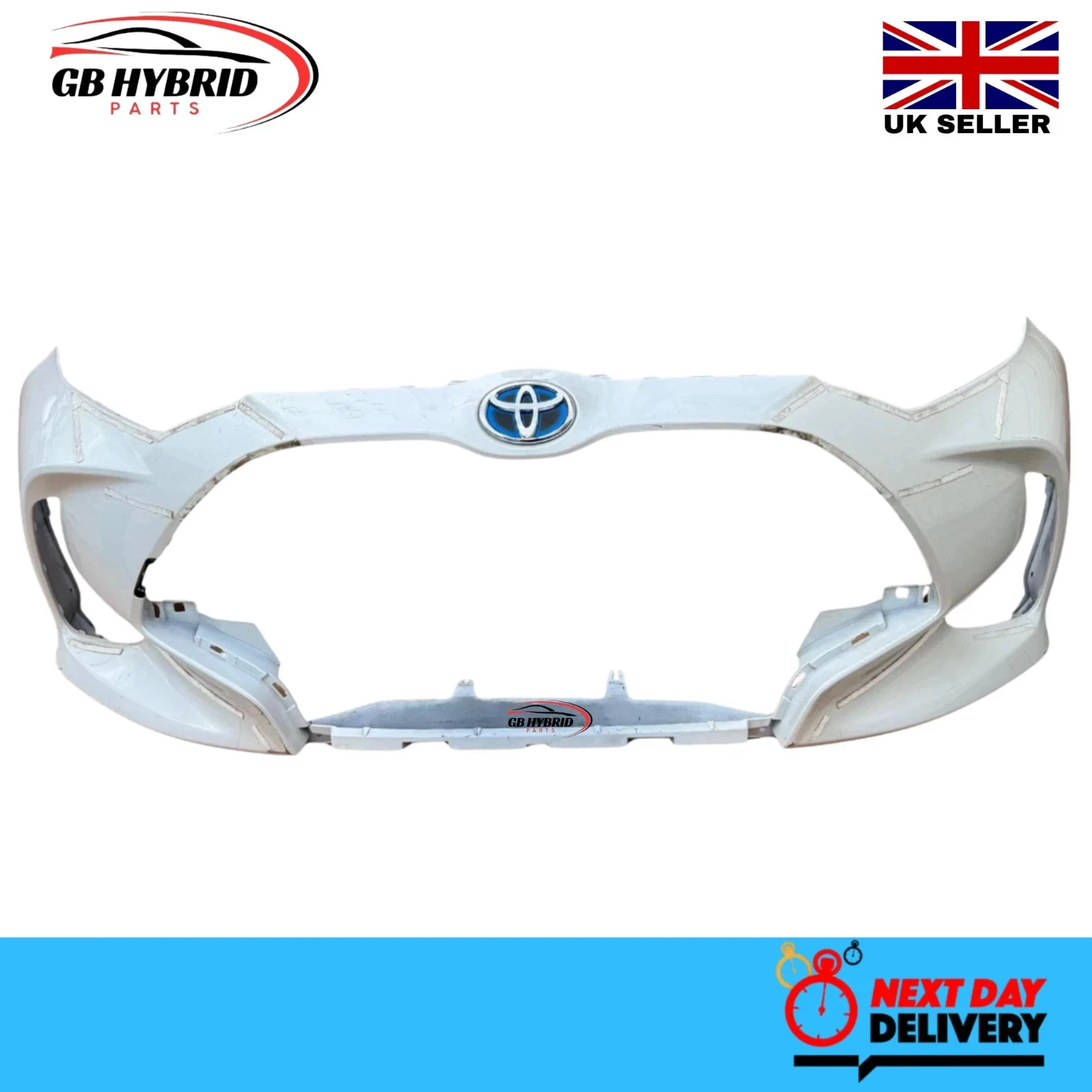 Genuine Toyota Yaris 2020 - 2025 Front Bumper White