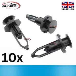 10x Front Wheel Arch Lining Splashguard Bumper Clips for Toyota Yaris Aygo Auris