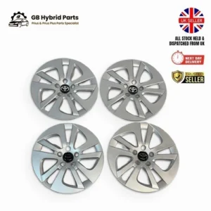 Set of 4 Toyota Prius 2016–2022 Silver Wheel Trim Covers | New