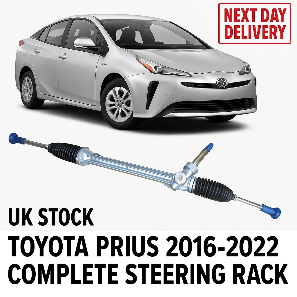 New Toyota Prius Hybrid 1.8L 2016-2022 Complete Steering Rack - Image 3