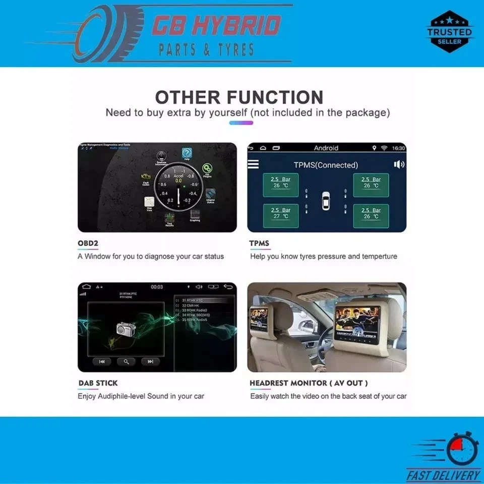 9 Inch Android Car Stereo Screen – Any Make Model - Image 8